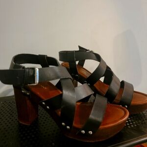 Tall Heel Strappy Sandals